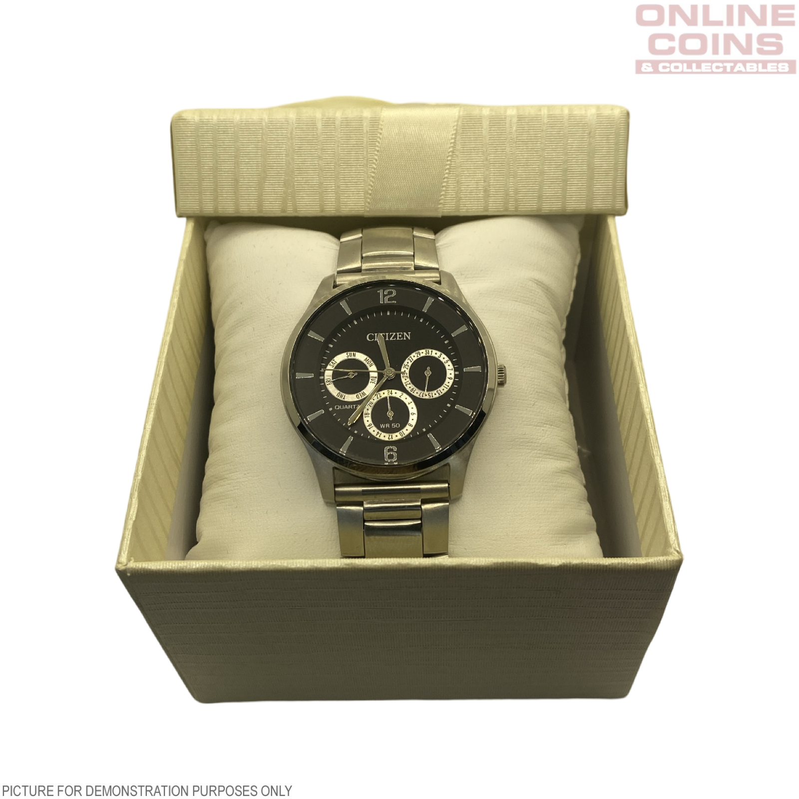 CITIZEN 6329-S106699 Gents Watch - New Condor Stainless Steel Bracelet